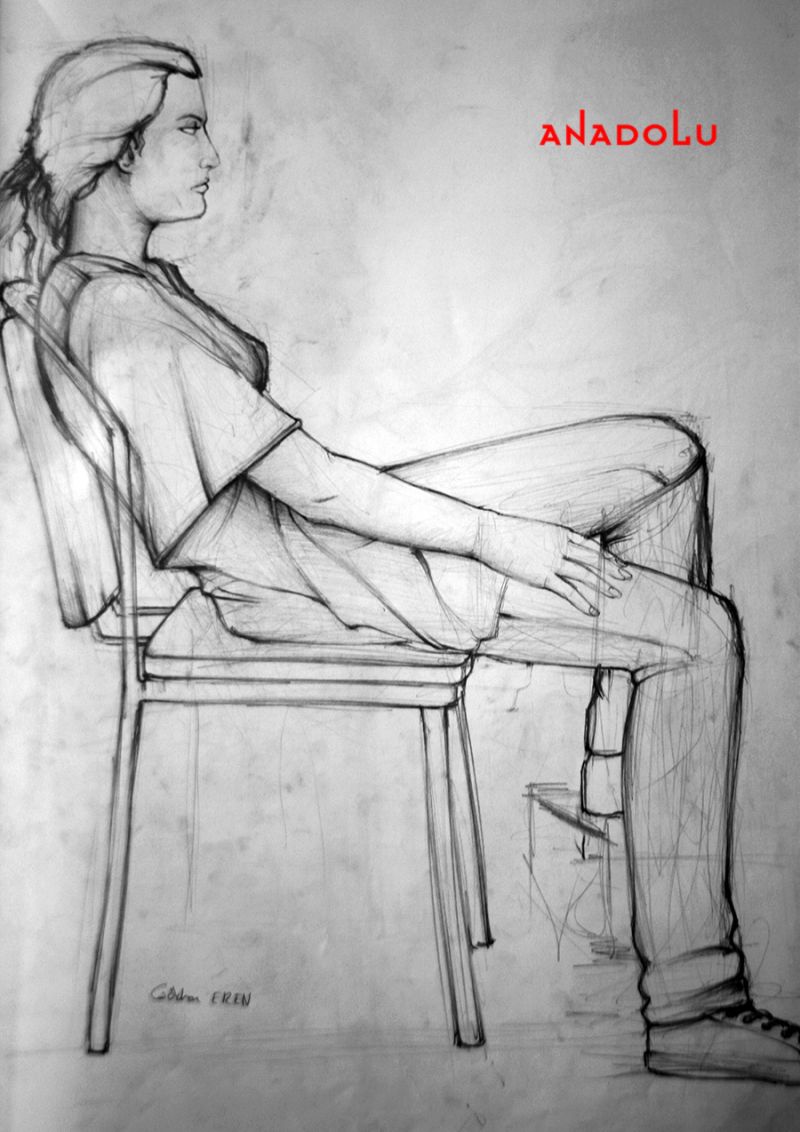 Ankarada Güzel Sanatlar Fakülteleri İçin Kara kalem Çizimler