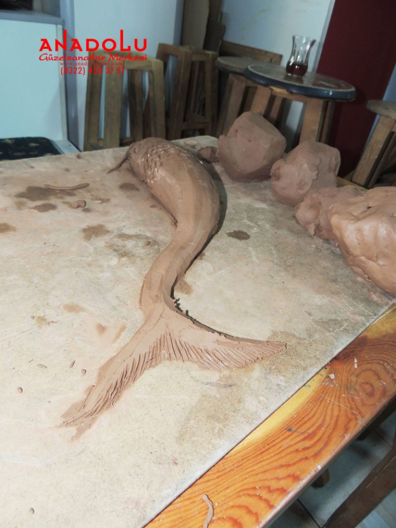 Kilden Balık Heykel Yapımı Ankara