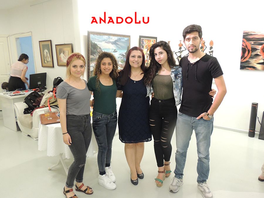 Ankarada Yağlı boya Resim Sergisinde