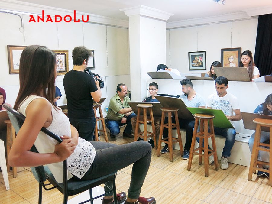 Ankara Anadolu Güzel Sanatlar Öğrencileri TV Röportajları