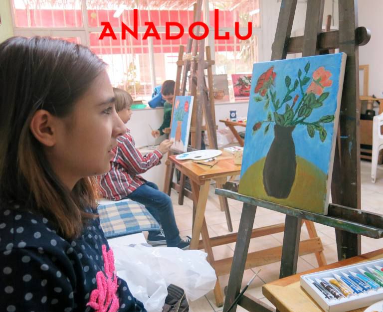 Ankarada Çocuklar İçin Yağlı Boya Kursları