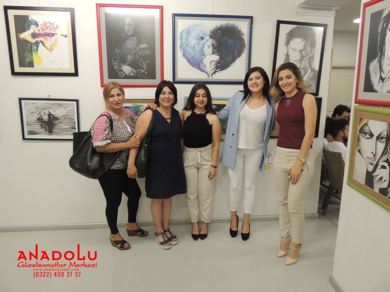 Ankarada Güzel Sanatlara Hazırlık Resim Sergileri