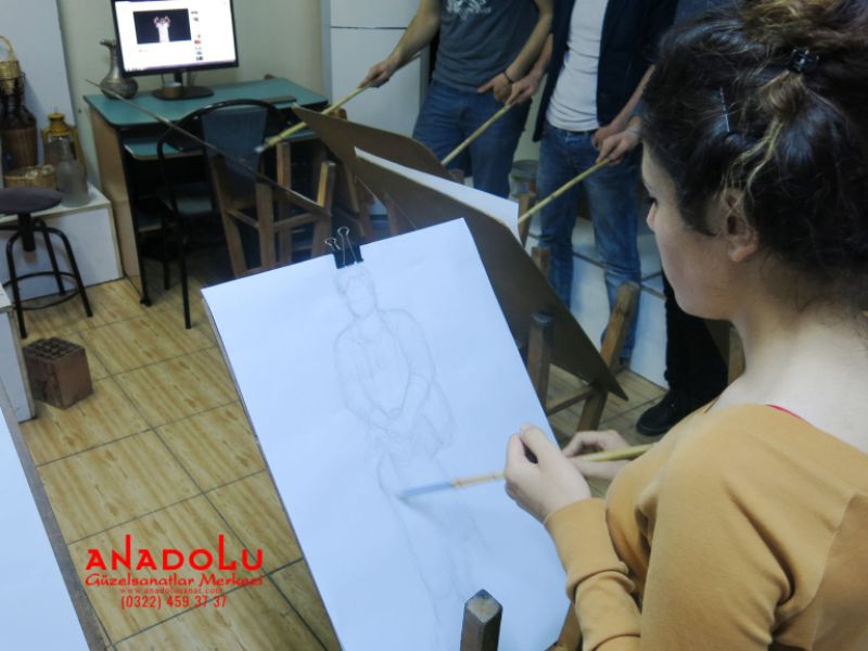 Güzel Sanatlara Hazırlık Desen Dersleri Ankara