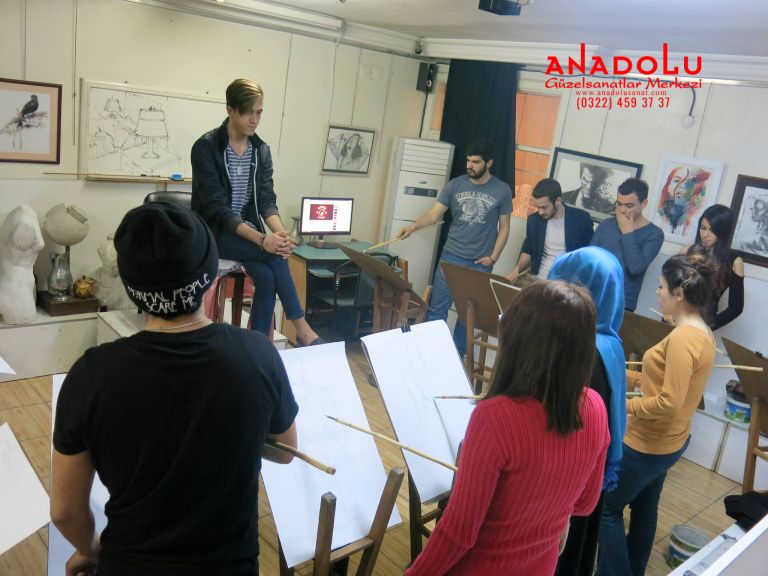 Güzel Sanatlar Fakülteleri İçin Karakalem Kursları Ankara