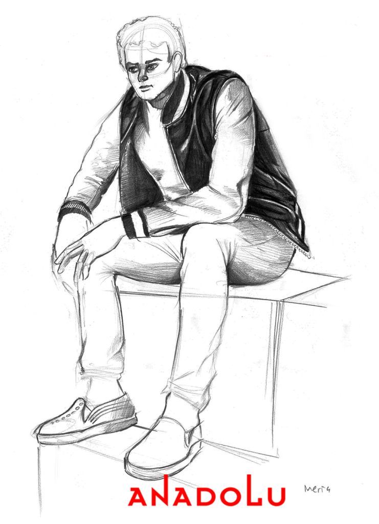 Karakalem İnsan Model Çalışması Ankara