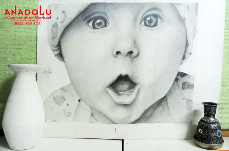 Karakalem Portre Çizim Örnekleri Ankara