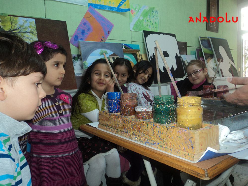 Ankarada Çocuk Sanat Atölyesi