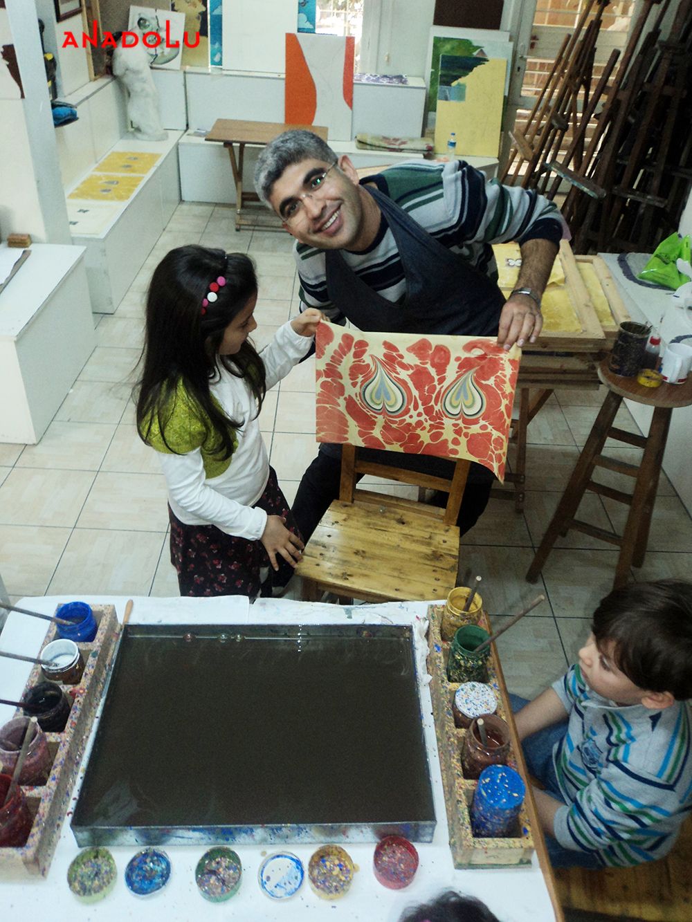 Çocuklar İçin Ebru Atölyeleri Ankara
