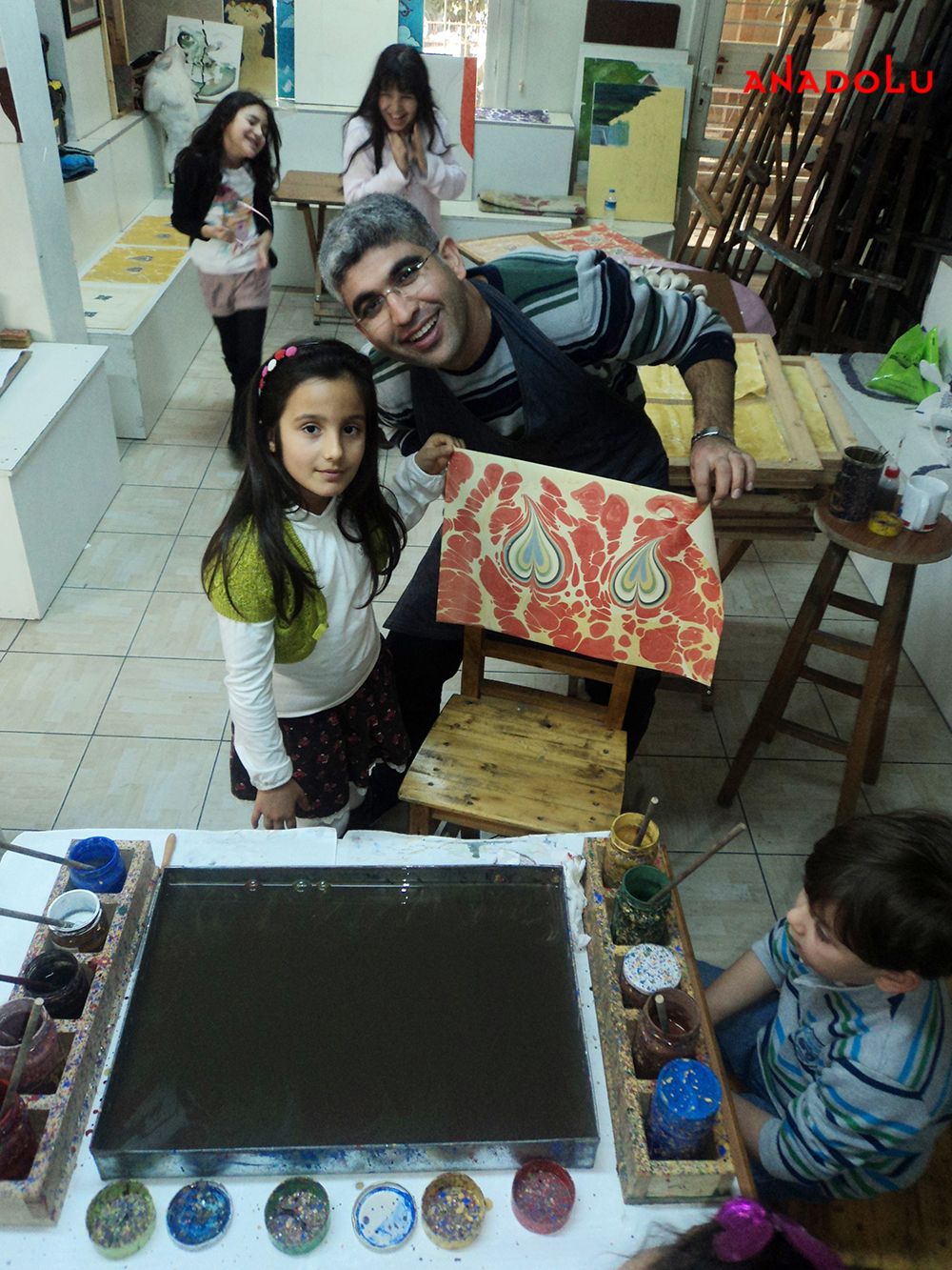 Çocuk İçin Ebru Kursu Ankara