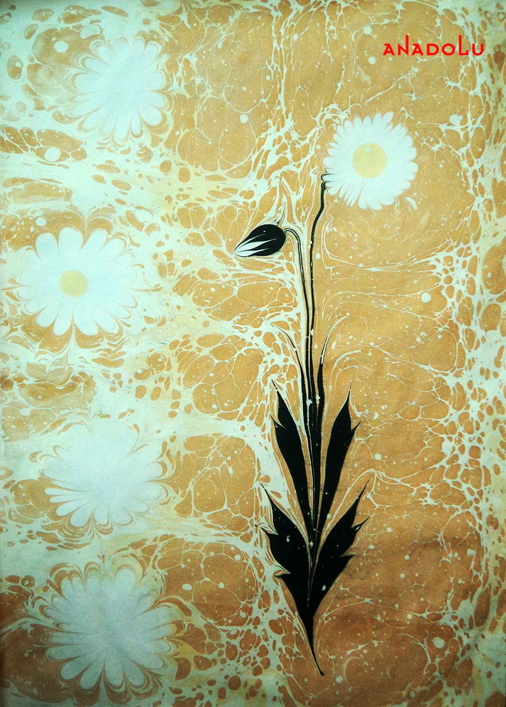 Örnek Ebru Çalışmaları Ankara