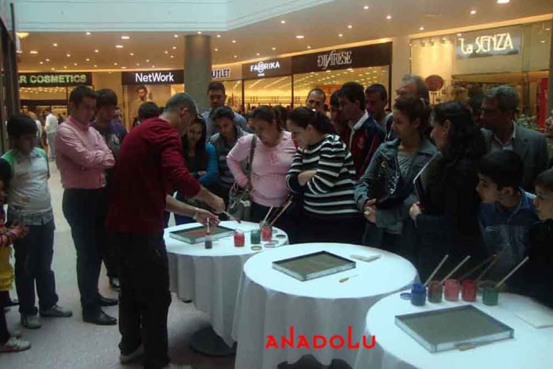 Alış Veriş Merkezleri İçin Ebru Gösterisi Düzenleyen Kurumlar Ankara