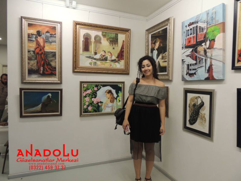 Güzel Sanatlar Hazırlık Kurs Sergisi Ankara