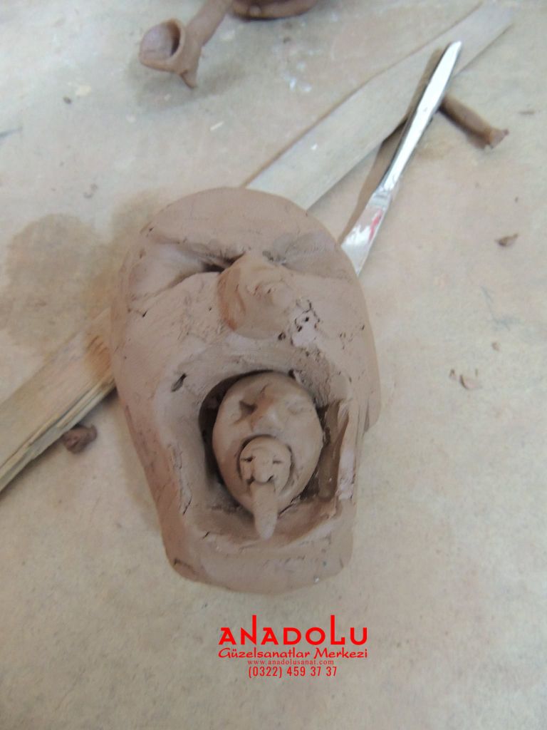 Soyut Heykel Tasarımları Hobi Dersleri Ankara