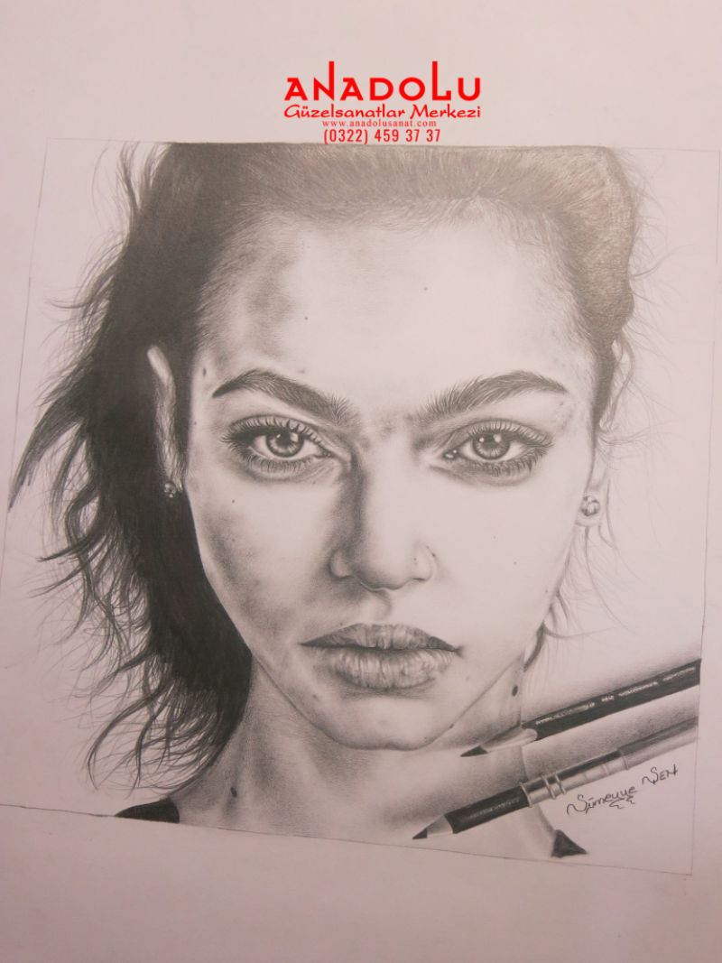 Karakalem Portre Çalışmaları Ankara