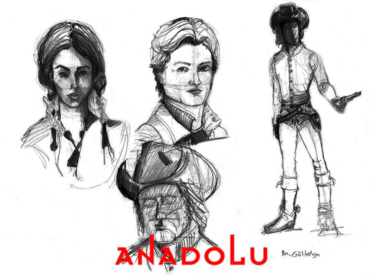 Karakalem Portre Çizimleri Ankara